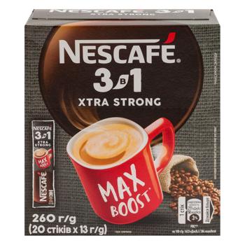 Cafea solubilă NESCAFE® 3in1 EXTRA STRONG 12g - cumpărați, prețuri pentru BONUS - foto 2