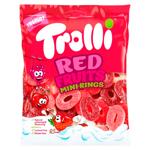 Bomboane gumate Trolli Red Fruits Mini Rings 100g