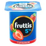 Iaurt Campina Fruttis Capsuni piersici 5% 115g