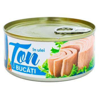 Ton Ora natural bucati in ulei 160g - cumpărați, prețuri pentru BONUS - foto 1