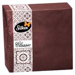 Servetele Silken 33*33 2str. 50buc ?olorate