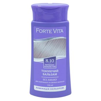 Balsam tonifiant Forte Vita 8.10 Blond perlat 150ml - cumpărați, prețuri pentru BONUS - foto 1