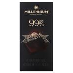 Ciocolata neagra Millennium Extra Brut 99% 100g