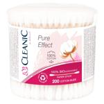 Betisoare ig. Cleanic 200buc cut. rotunda stick de hartie