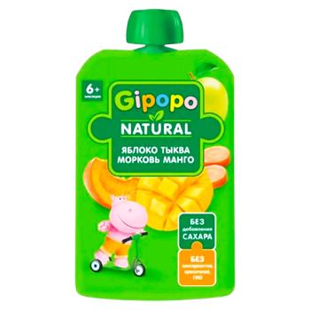 Piure Gipopo Mar/morcov/dovleac/mango 90g - cumpărați, prețuri pentru BONUS - foto 1