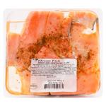 Лосось Ocean Fish кусочками соленый в масле 400г