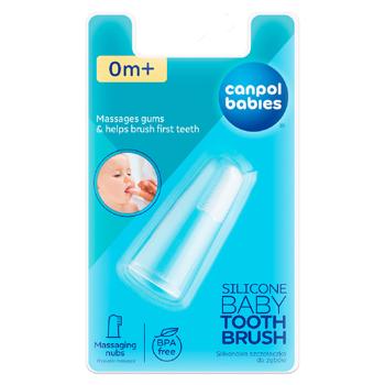 Pereuta silicon p-ru primii dintisori Canpol 9/117 - cumpărați, prețuri pentru BONUS - foto 1