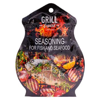 Condimente pentru peste si fructe de mare Liubistok Grill Expert 30g - cumpărați, prețuri pentru BONUS - foto 1