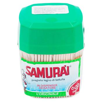 Зубочистки Samurai 600шт - купить, цены на BONUS - фото 1
