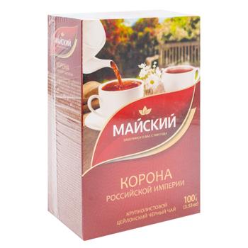 Ceai negru Maiskii Coroana Imperiului Rus 100g - cumpărați, prețuri pentru BONUS - foto 3