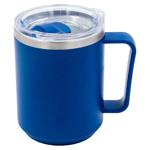 Cana cu capac metal/plastic 420ml