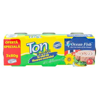 Ton Ocean Fish bucati in ulei 80g*3buc - cumpărați, prețuri pentru BONUS - foto 2