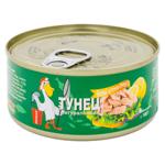 Ton in suc propriu maruntit p/u salata 160g Pelican
