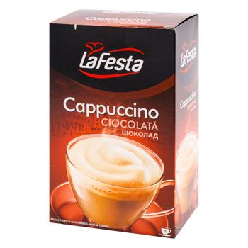 Bautura de cafea La Festa Cappucino ciocolata 12.5g*10buc - cumpărați, prețuri pentru BONUS - foto 1