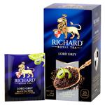 Ceai negru Richard Lord Grey in plicuri 2g*25buc