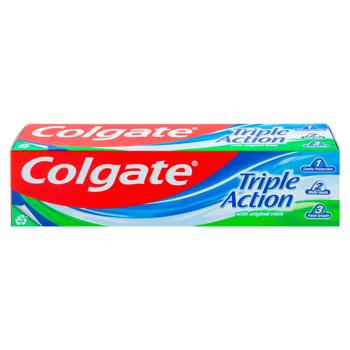 Pasta de dinti Colgate Triple Action 100ml - cumpărați, prețuri pentru BONUS - foto 2