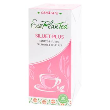 Ceai din plante Eco Plan Tea Siluet-Plus in plicuri 1.5g*30buc - cumpărați, prețuri pentru BONUS - foto 1
