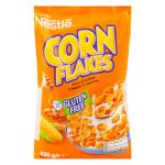 Cereale pentru micul dejun Nestle® Corn flakes miere si arahide 450g