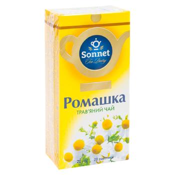 Чай травяной Sonnet Ромашка в пакетиках 1г*20шт - купить, цены на BONUS - фото 3