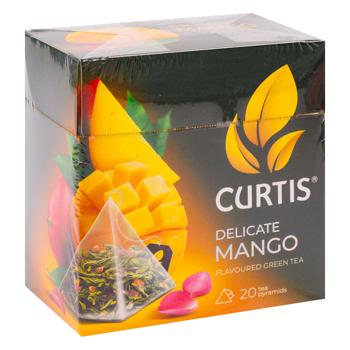 Ceai verde Curtis Delicate Mango in piramide 1.8g*20buc - cumpărați, prețuri pentru BONUS - foto 3