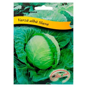 Semințe Diolsem Varză albă Slava 5g - cumpărați, prețuri pentru BONUS - foto 1