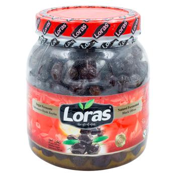 Маслины Loras с косточкой 900г - купить, цены на BONUS - фото 1