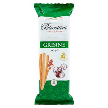 Grisine Biscottini cu ceapa 110g - cumpărați, prețuri pentru BONUS - foto 1