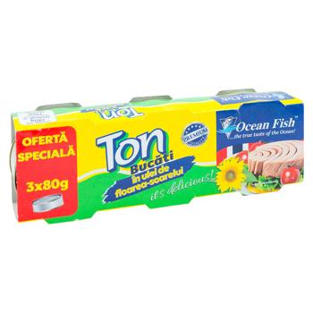 Ton Ocean Fish bucati in ulei 80g*3buc - cumpărați, prețuri pentru BONUS - foto 3
