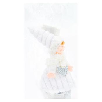 Декорация ангел текстиль 22см - купить, цены на BONUS - фото 1