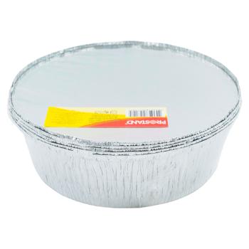 Caserola LG cu capac aluminiu D211*H57mm 5buc - cumpărați, prețuri pentru BONUS - foto 1