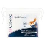 Betisoare ig. Cleanic Soft&Comfort 160buc saculet stick de hartie