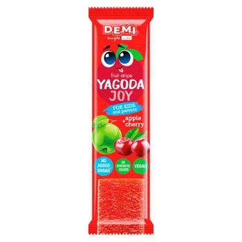 Pastila cu fructe Demi Yagoda Joy cu suc de mere si visina 15g - cumpărați, prețuri pentru BONUS - foto 1