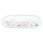Platou oval Flori de Lunca 33cm