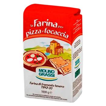 Мука пшеничная Molino Grassi Pizza/Focaccia Midi 1кг - купить, цены на BONUS - фото 1