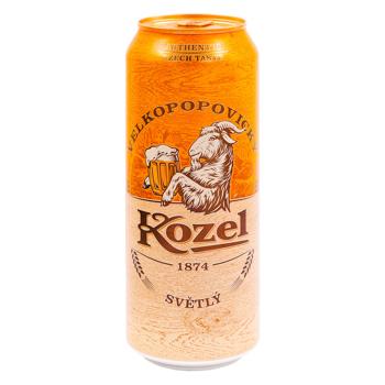 Пиво Kozel светлое 0,5л - купить, цены на BONUS - фото 1