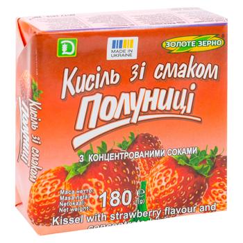 Кисель Золотое Зерно клубника/яблоко 180г - купить, цены на BONUS - фото 2