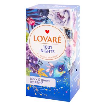 Чай черный Lovare 1001 Ночь в пакетиках 2г*24шт - купить, цены на BONUS - фото 1