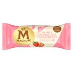 Inghetata Algida Magnum strawberry white 83g