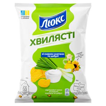 Chipsuri Lux smintina/ceapa 125g - cumpărați, prețuri pentru BONUS - foto 1
