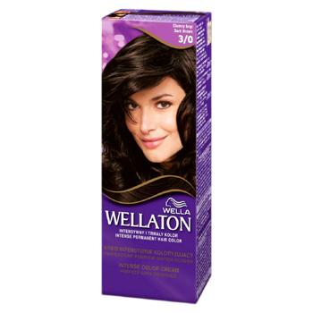 Vopsea pentru par Wellaton 3/0 Saten inchis - cumpărați, prețuri pentru BONUS - foto 1