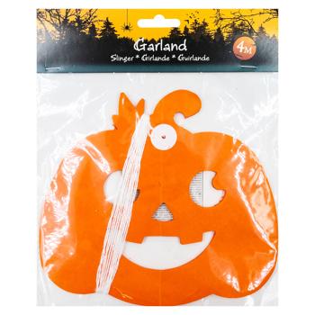 Ghirlianda din hirtie Halloween 4m - cumpărați, prețuri pentru BONUS - foto 1