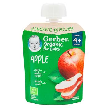 Пюре Gerber Органическое Яблоко 80г - купить, цены на BONUS - фото 1