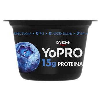 Йогурт YoPro Черничный 0,1% 160г - купить, цены на BONUS - фото 1