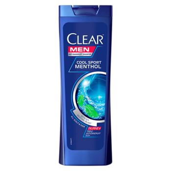 Sampon Clear Men Cool Sport Menthol 360ml - cumpărați, prețuri pentru BONUS - foto 1