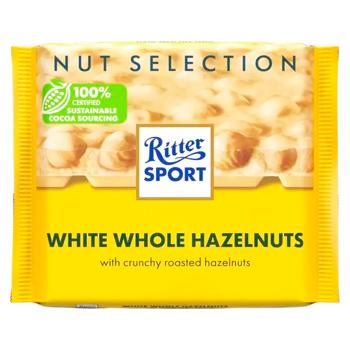 Шоколад белый Ritter Sport Лесные орехи 100г - купить, цены на METRO - фото 1