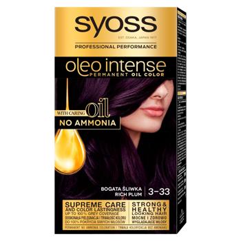 Vopsea Syoss Oleo Intense 3-33 Violet Intens - купить, цены на BONUS - фото 1
