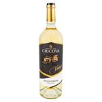 Вино Cricova Совиньон белое сухое 0,75л