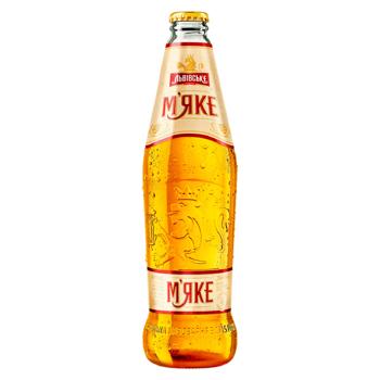Пиво Lvivske Мягкое светлое 0.45л - купить, цены на BONUS - фото 2