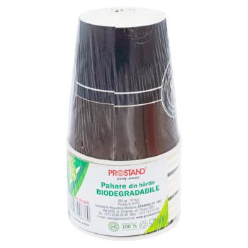 Pahar hartie BIO VH-0250 250g 10buc - cumpărați, prețuri pentru BONUS - foto 1