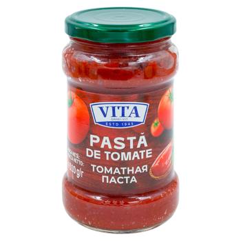 Pasta de tomate Vita 25% 310g - cumpărați, prețuri pentru BONUS - foto 1